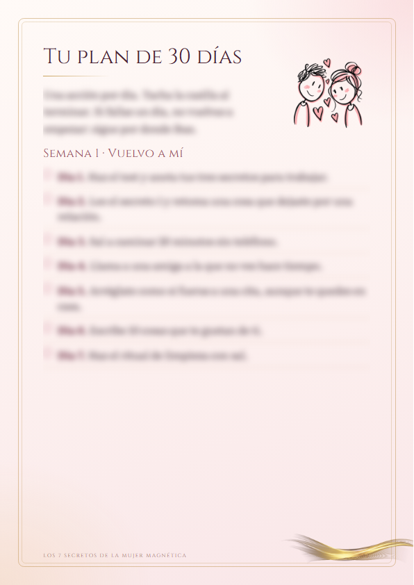 Plan de 30 días